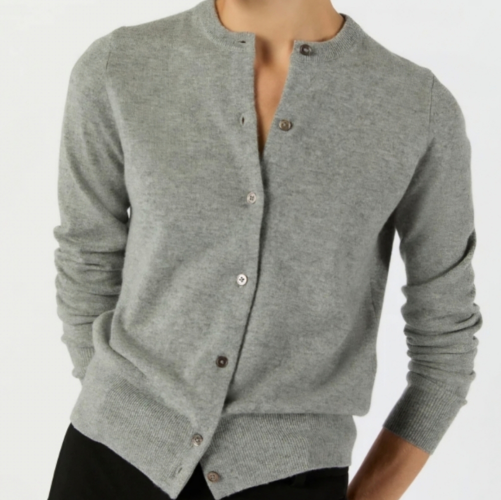 Luna x Sol Soft Sage Greige Cardigan